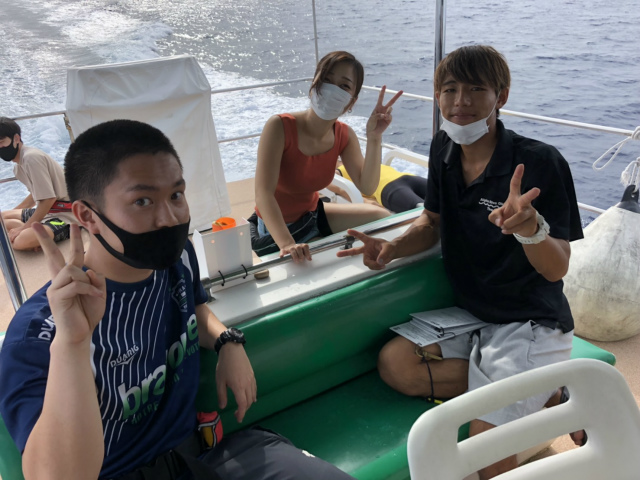 沖縄　ダイビング　慶良間　体験ダイビング　ＦＵＮダイビング　ＯＷＤ講習